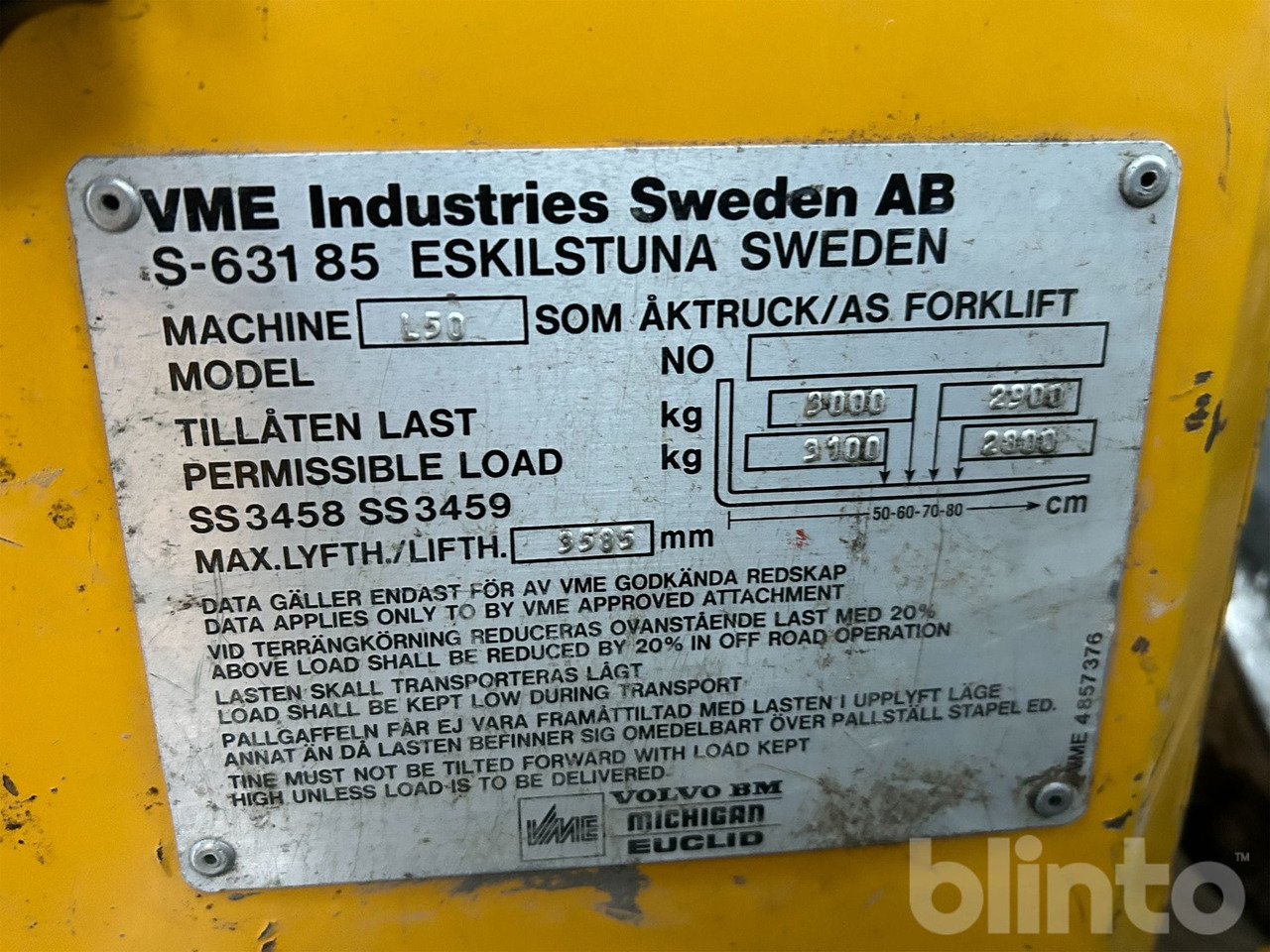 Chargeuse sur pneus Volvo L50
