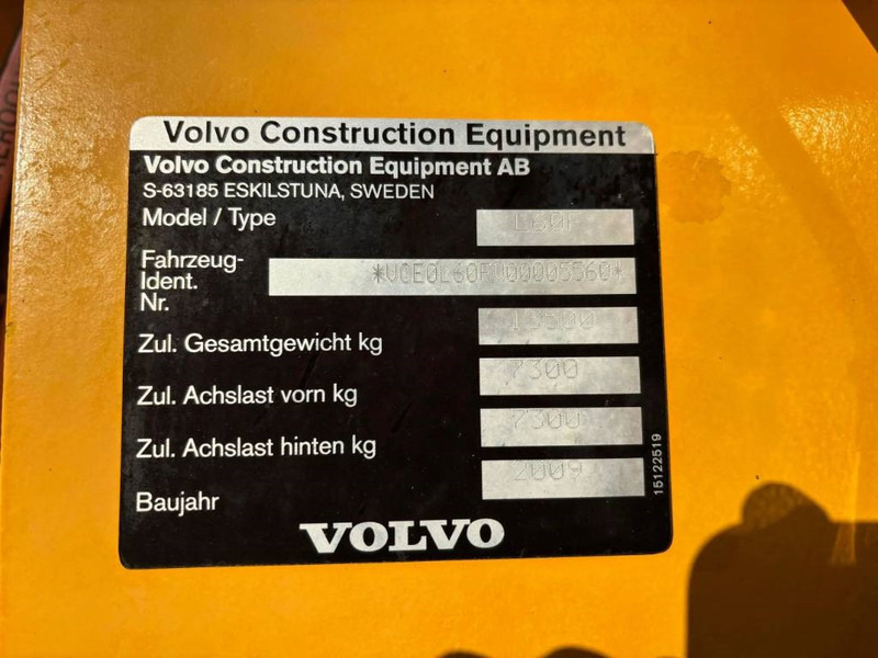 Chargeuse sur pneus Volvo L60F