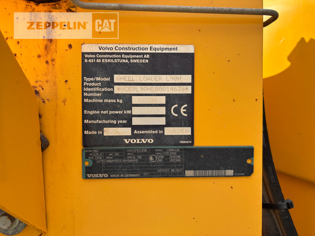 Chargeuse sur pneus Volvo L90