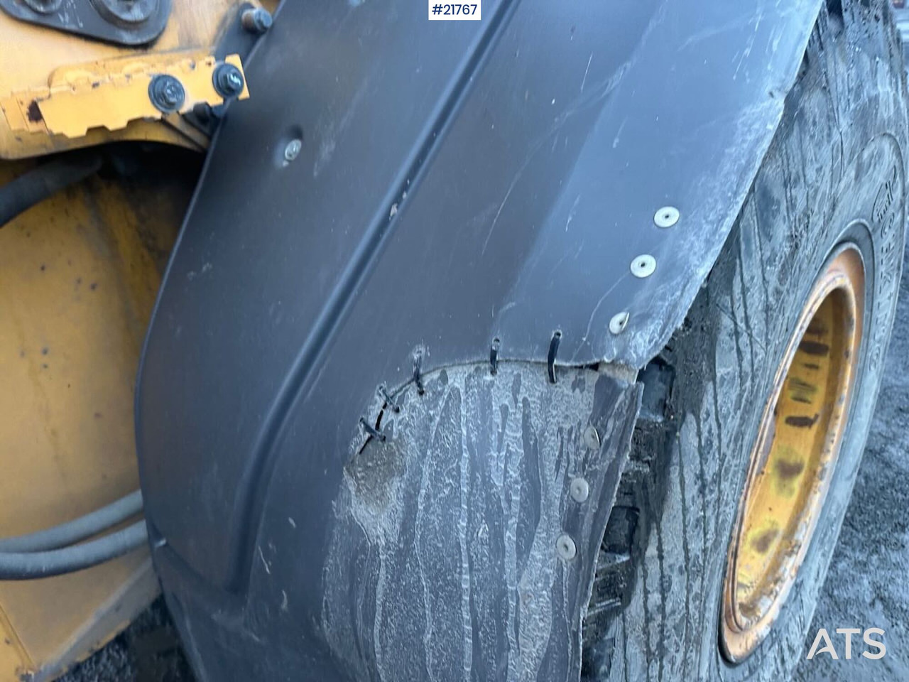 Chargeuse sur pneus Volvo L90F hjullaster m/ Volvo gruskuffe. SE VIDEO