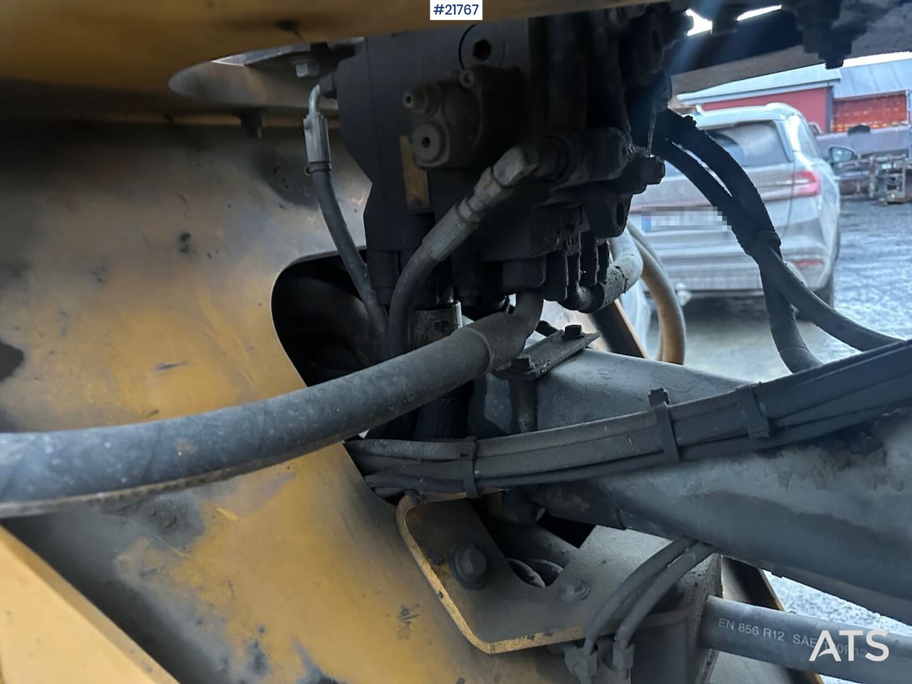 Chargeuse sur pneus Volvo L90F hjullaster m/ Volvo gruskuffe. SE VIDEO