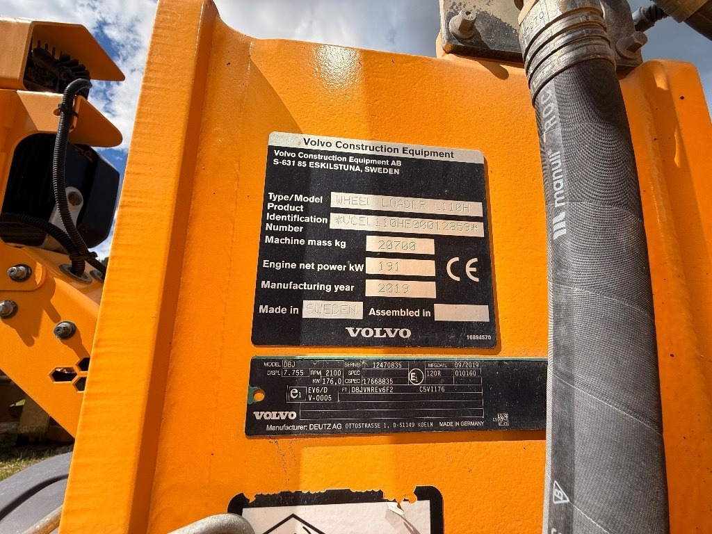 Chargeuse sur pneus Volvo L 110 H