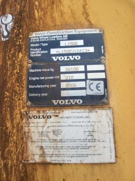 Chargeuse sur pneus Volvo L 150 E