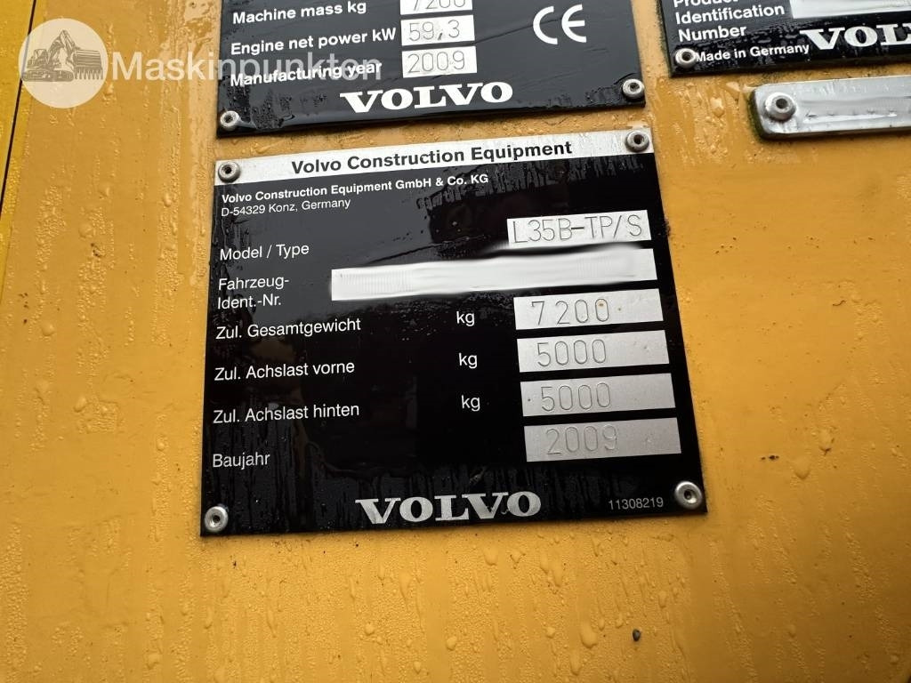 Chargeuse sur pneus Volvo L 35 B