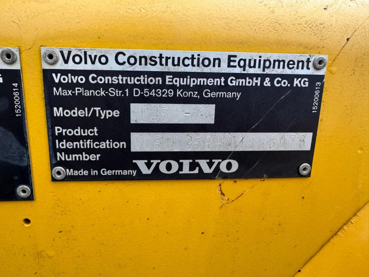 Chargeuse sur pneus Volvo L 35 BZ
