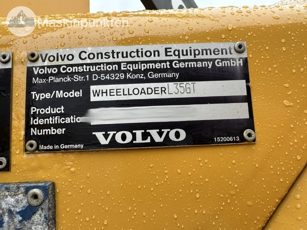 Chargeuse sur pneus Volvo L 35 GT