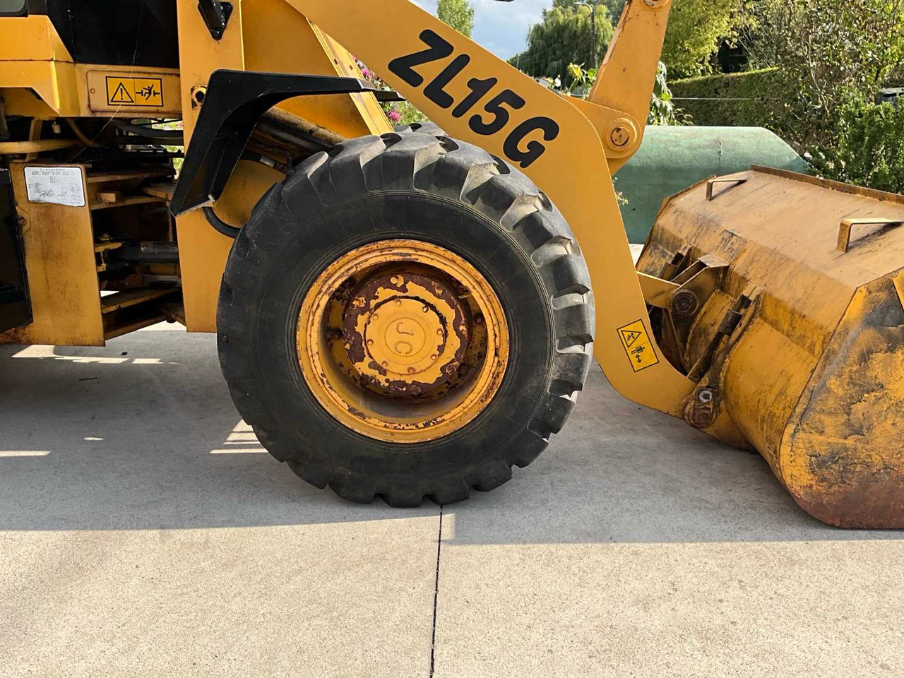 Chargeuse sur pneus WHEEL LOADER ZL15G