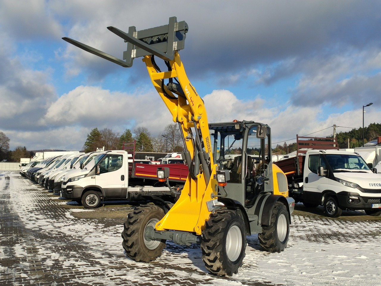 Chargeuse sur pneus Wacker Neuson WL 44 Łyżka krokodyl+widły Super Stan !!!