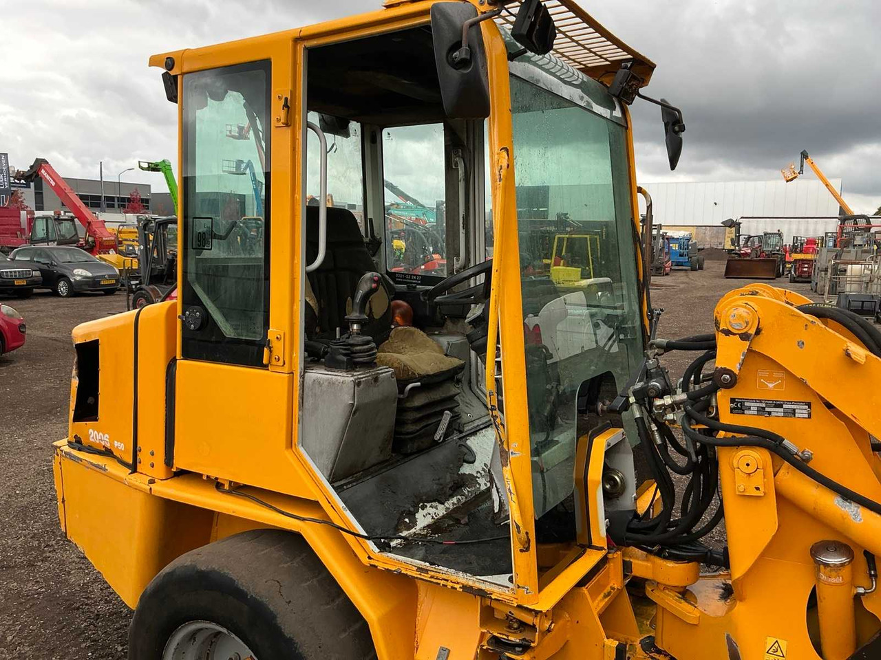 Chargeuse sur pneus Weideman 2006