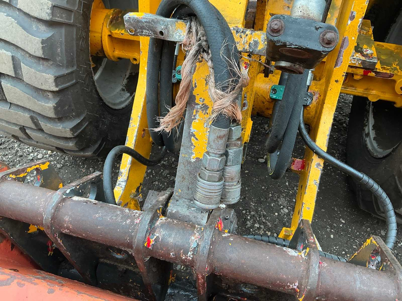 Chargeuse sur pneus Weideman 2006