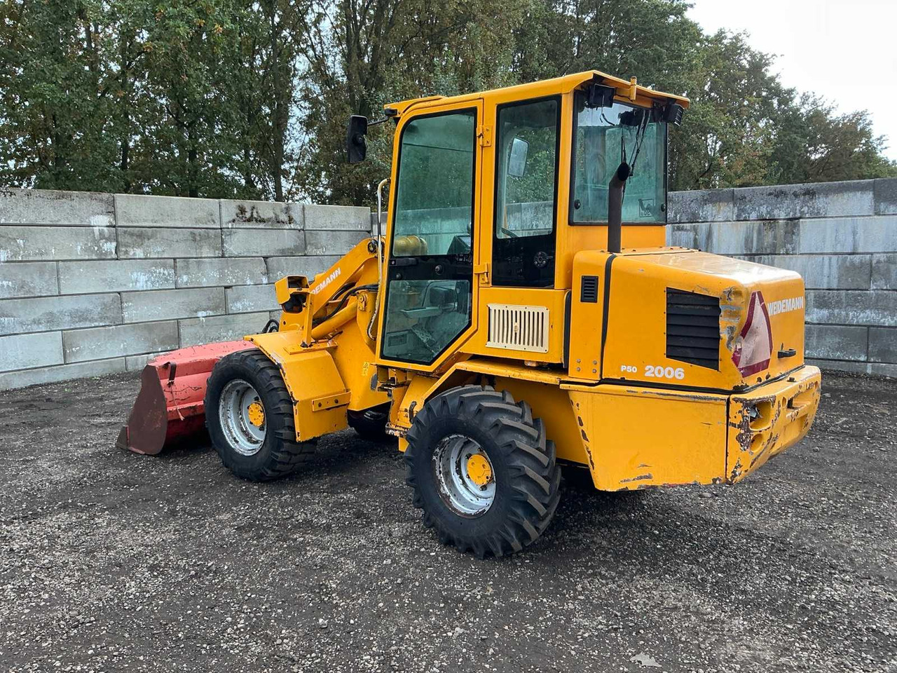 Chargeuse sur pneus Weideman 2006