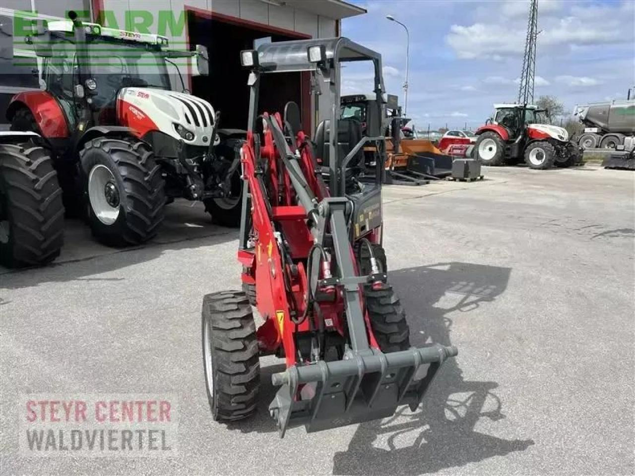 Chargeuse sur pneus Weidemann 1140 light