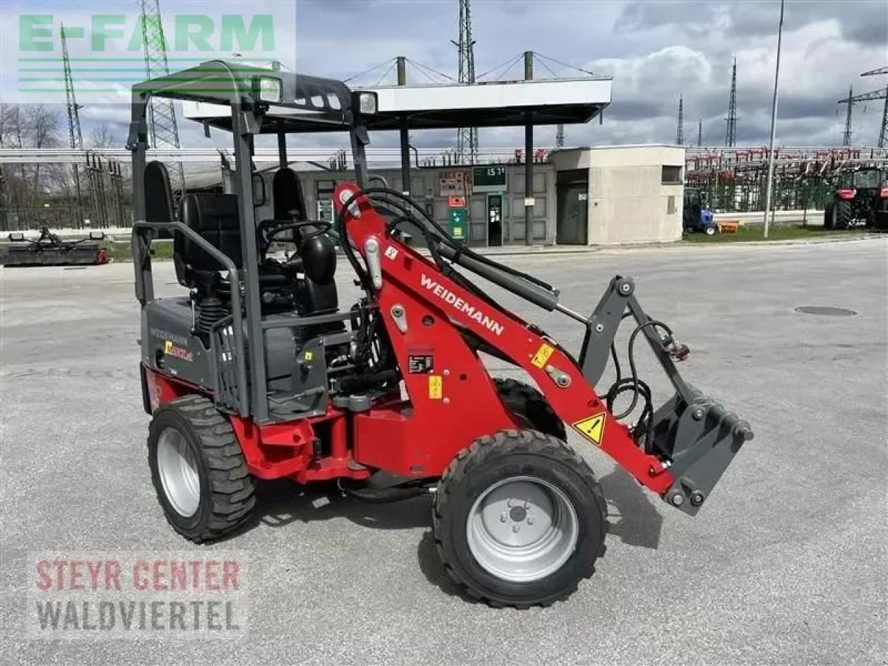 Chargeuse sur pneus Weidemann 1140 light