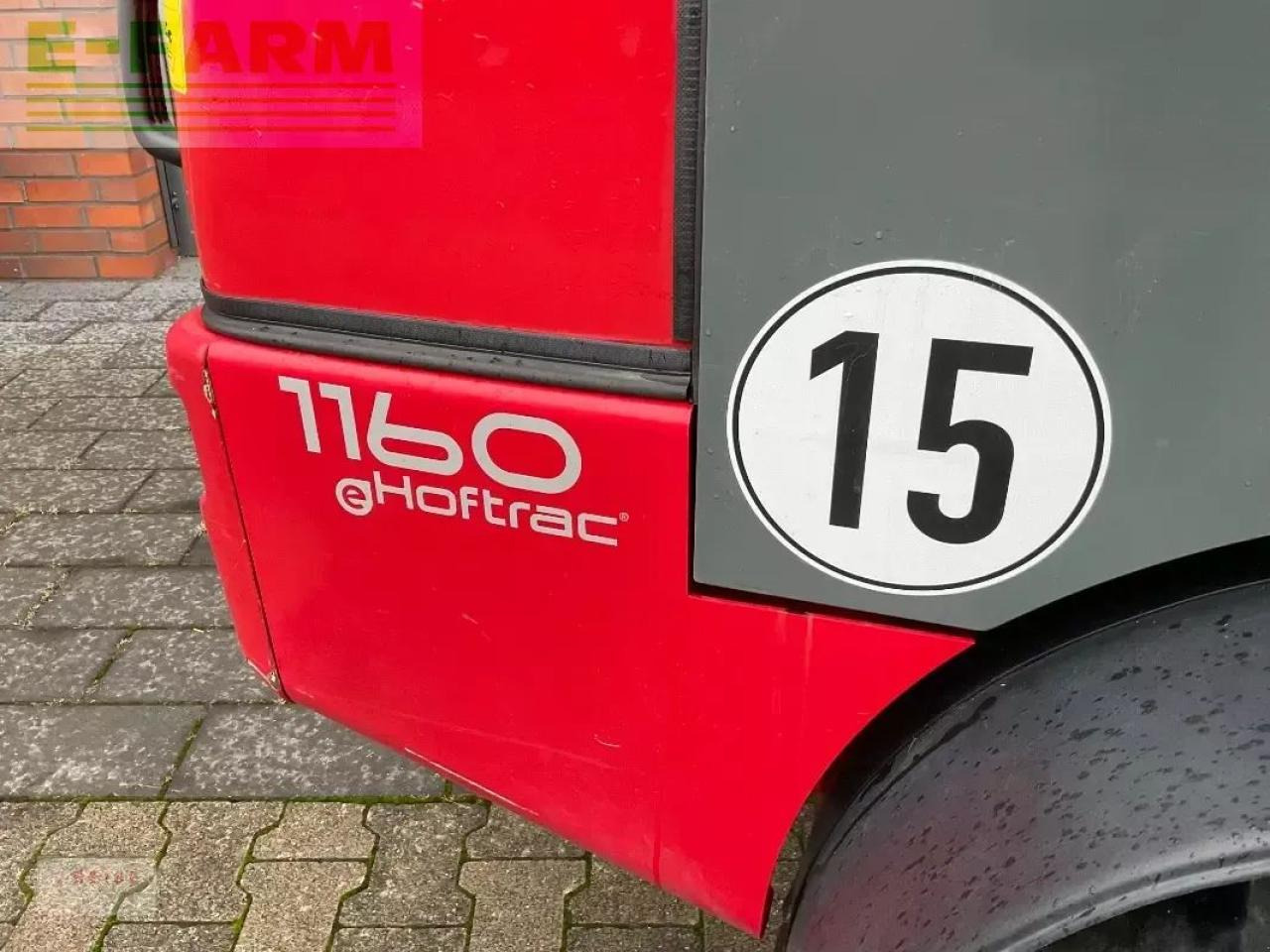 Chargeuse sur pneus Weidemann 1160e