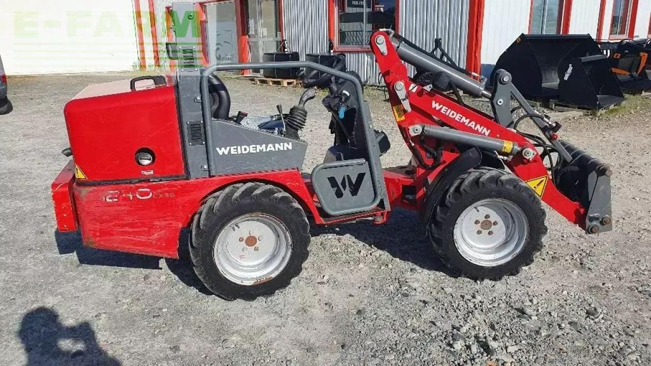 Chargeuse sur pneus Weidemann 1240 cx 35 lp
