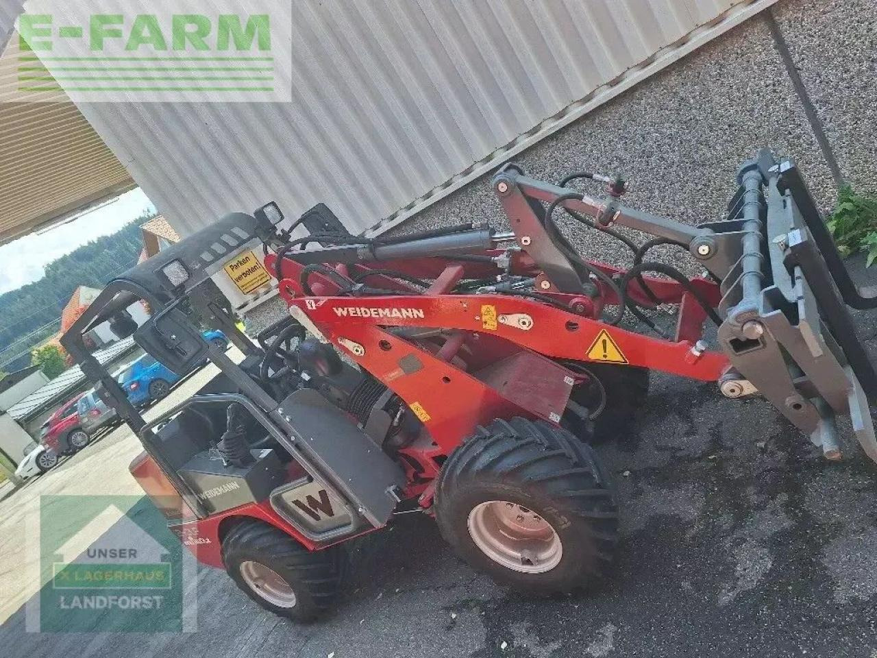 Chargeuse sur pneus Weidemann 1240 lp