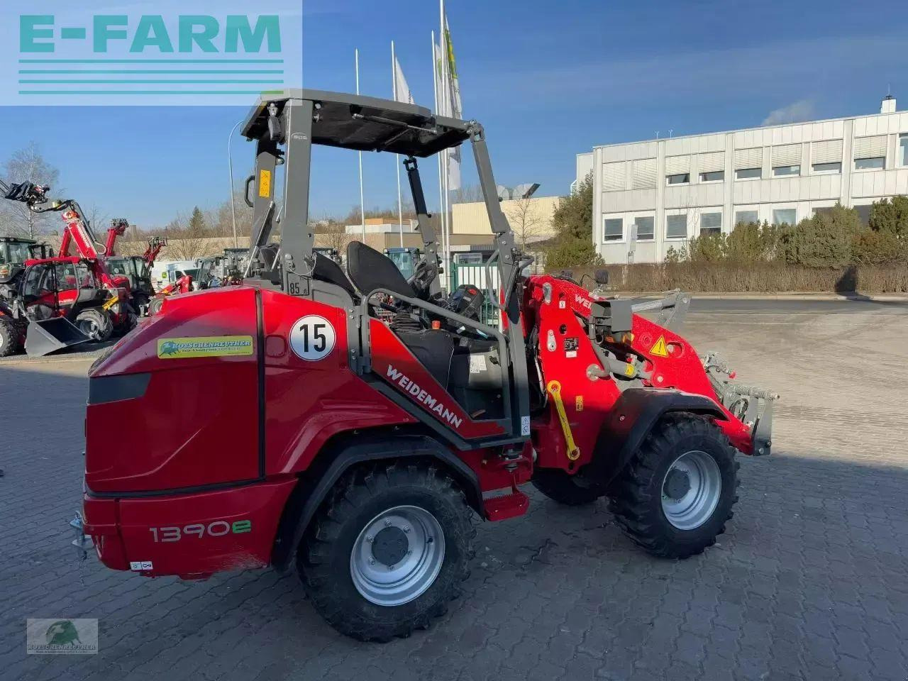 Chargeuse sur pneus Weidemann 1390e