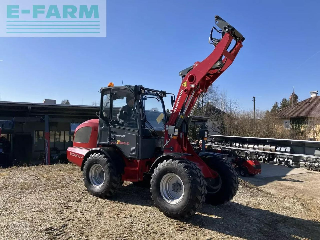 Chargeuse sur pneus Weidemann 3080 lp radlader mietrückläufer