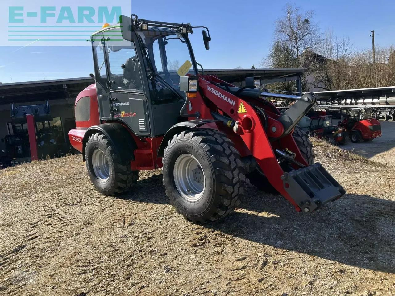 Chargeuse sur pneus Weidemann 3080 lp radlader mietrückläufer
