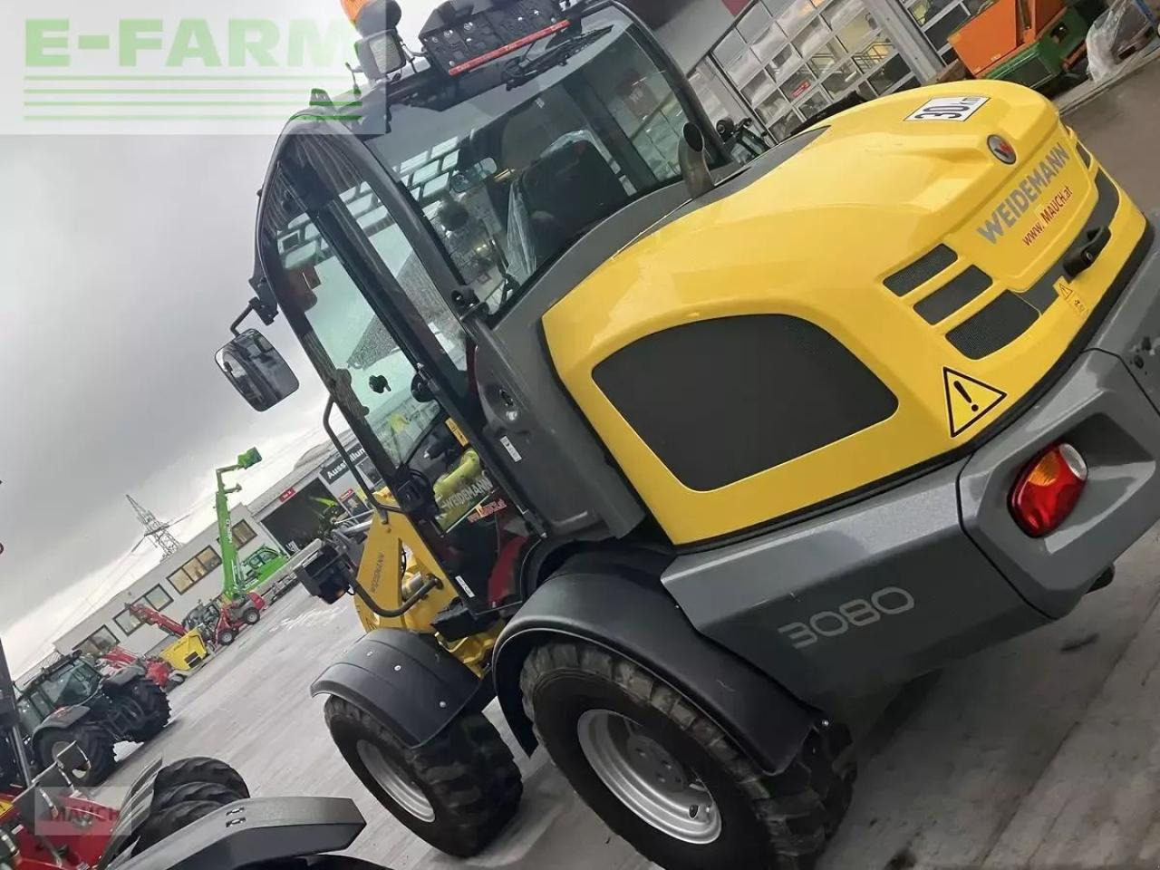 Chargeuse sur pneus Weidemann 3080 radlader prompt verfügbar