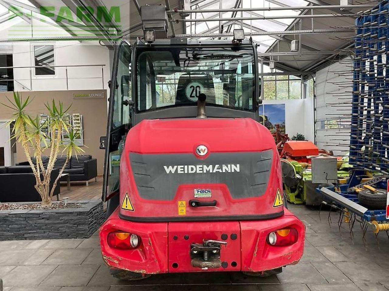 Chargeuse sur pneus Weidemann 3080 t