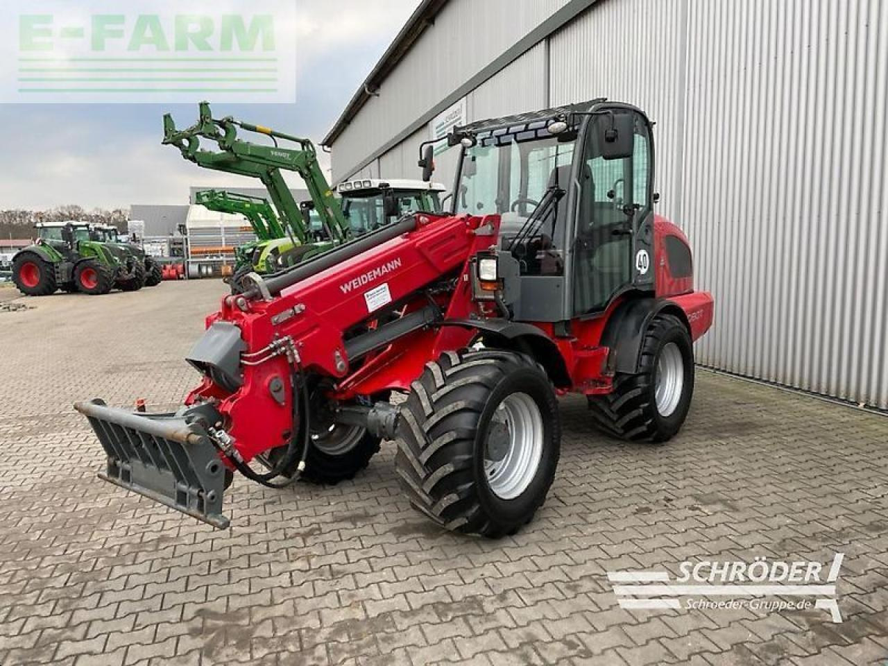 Chargeuse sur pneus Weidemann 4080 t