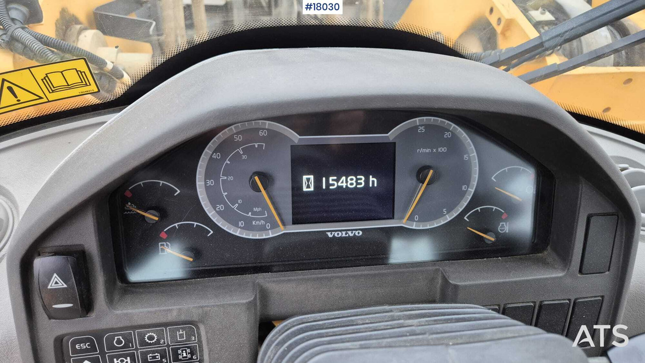 Chargeuse sur pneus Wheel loader VOLVO L180H (2017)