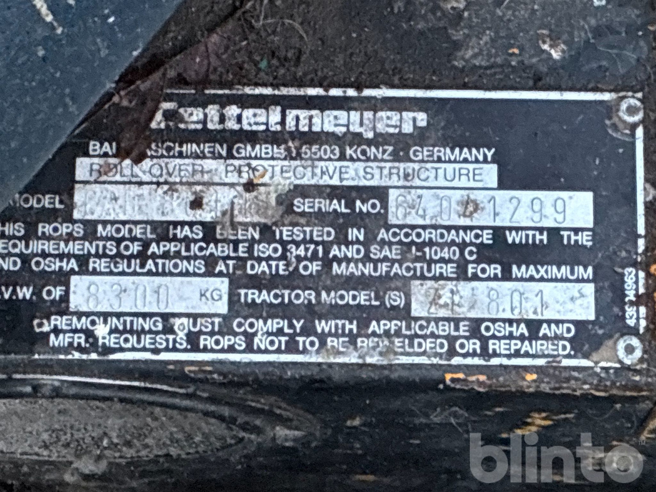 Chargeuse sur pneus Zettelmeyer 801