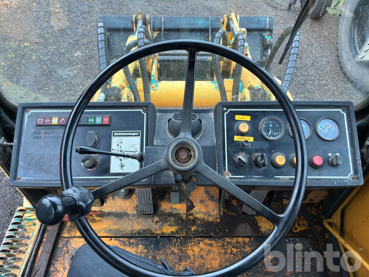 Chargeuse sur pneus Zettelmeyer 801