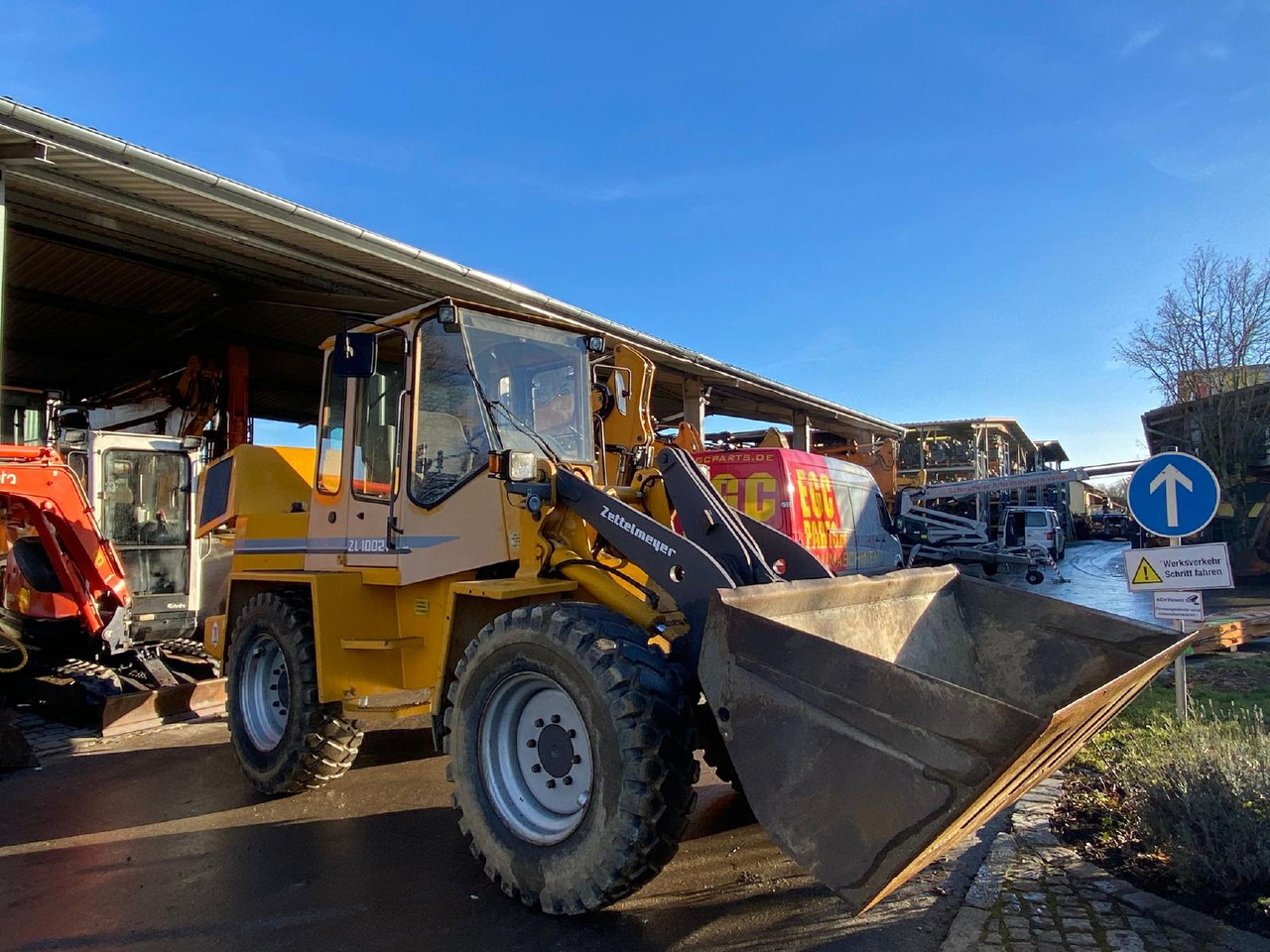 Chargeuse sur pneus Zettelmeyer ZL 1002