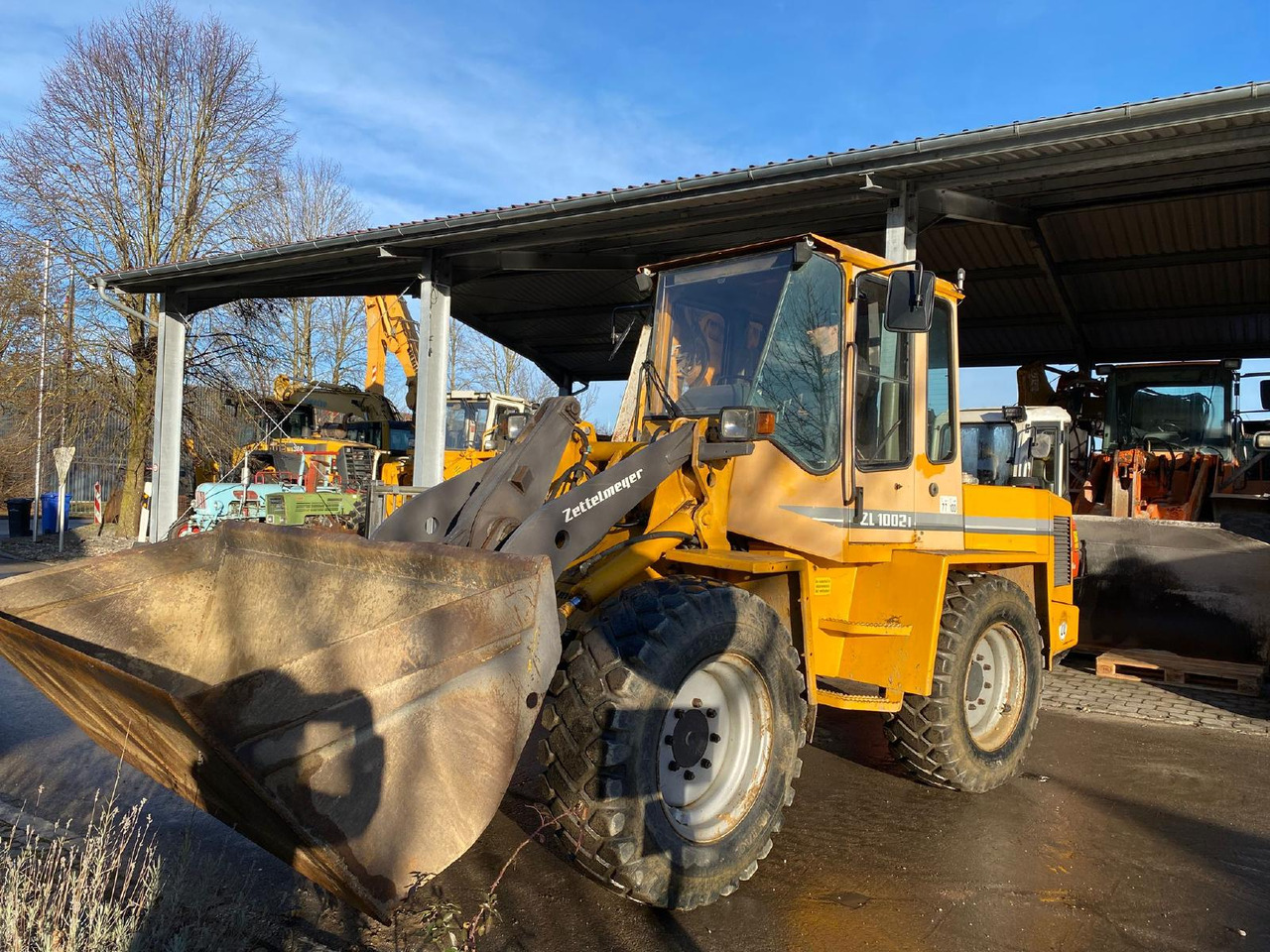 Chargeuse sur pneus Zettelmeyer ZL 1002