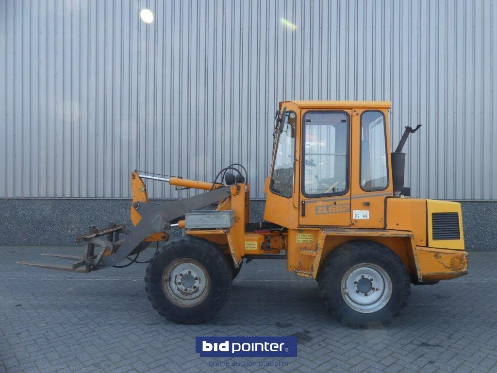 Chargeuse sur pneus Zettelmeyer ZL 602 Year 1992