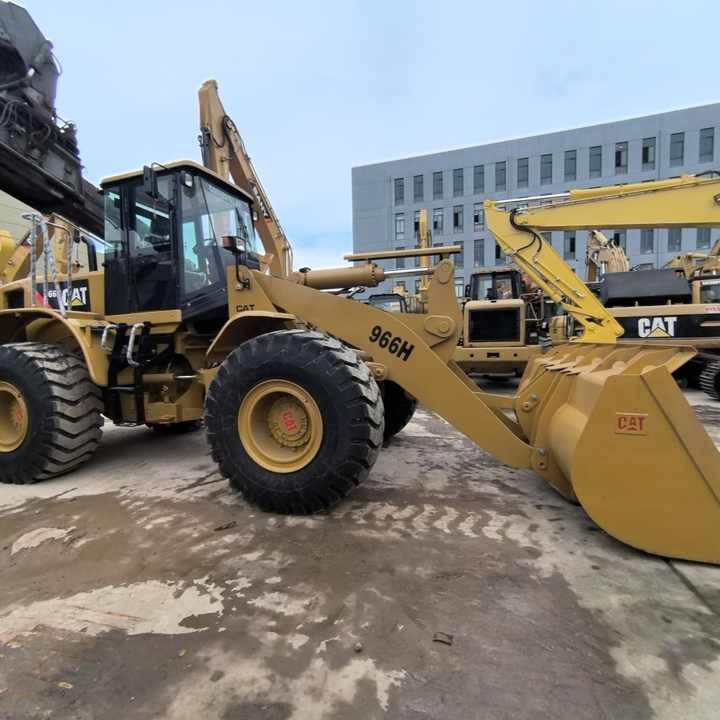 Chargeuse sur pneus second-hand loader CAT 966H high quality and inexpensive factory price used wheel loaders for sale