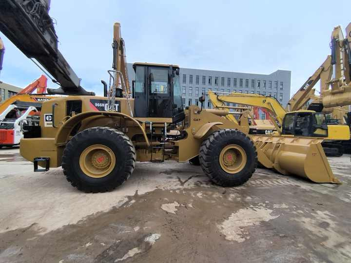 Chargeuse sur pneus second-hand loader CAT 966H high quality and inexpensive factory price used wheel loaders for sale