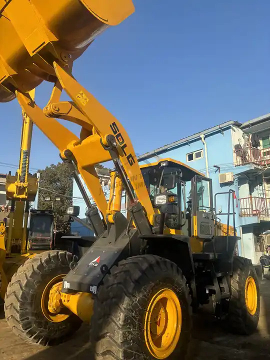 Chargeuse sur pneus second hand wheel loader SDLG 956L L956F 956l original China heavy duty hydraulic tractor loader with Low running hours