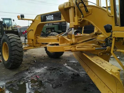Niveleuse Cheap Price Used Caterpillar 140g Motor Grader, Cat 140h 140g Grader with Ripper for Sale: photos 4