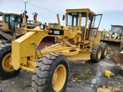 Niveleuse Cheap Price Used Caterpillar 140g Motor Grader, Cat 140h 140g Grader with Ripper for Sale: photos 5