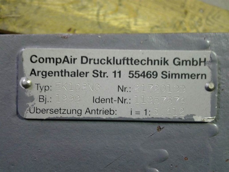 Compresseur d'air Compair EK 102 NG - Compressor/Kompressor: photos 8