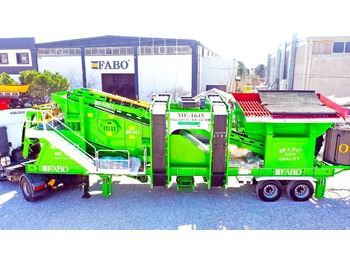 FABO Mobile Screening Plant For Sale - crible