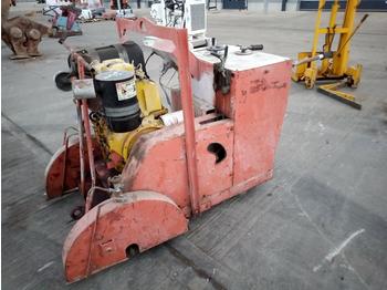 Travaux routiers Errut Diesel Floor Saw, Hatz Engine: photos 1