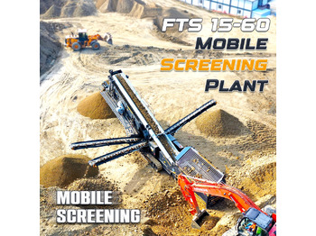 Concasseur mobile neuf FABO FTS 15-60 MOBILE SCREENING PLANT 500-600 TPH | Ready in Stock: photos 1
