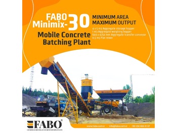 Centrale à béton neuf FABO MOBILE CONCRETE PLANT CONTAINER TYPE 30 M3/H FABO MINIMIX: photos 1