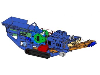 Machine d'exploitation minière neuf FABO crawler crusher: photos 1
