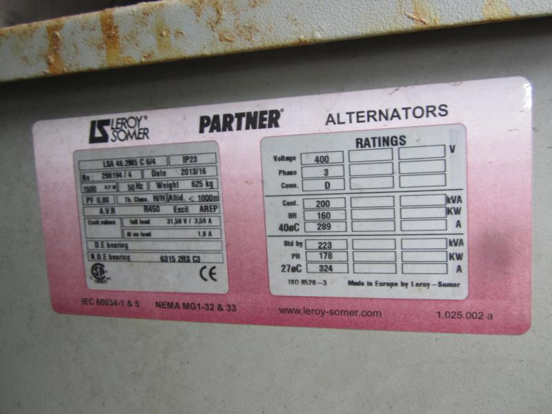 Groupe électrogène Doosan G200