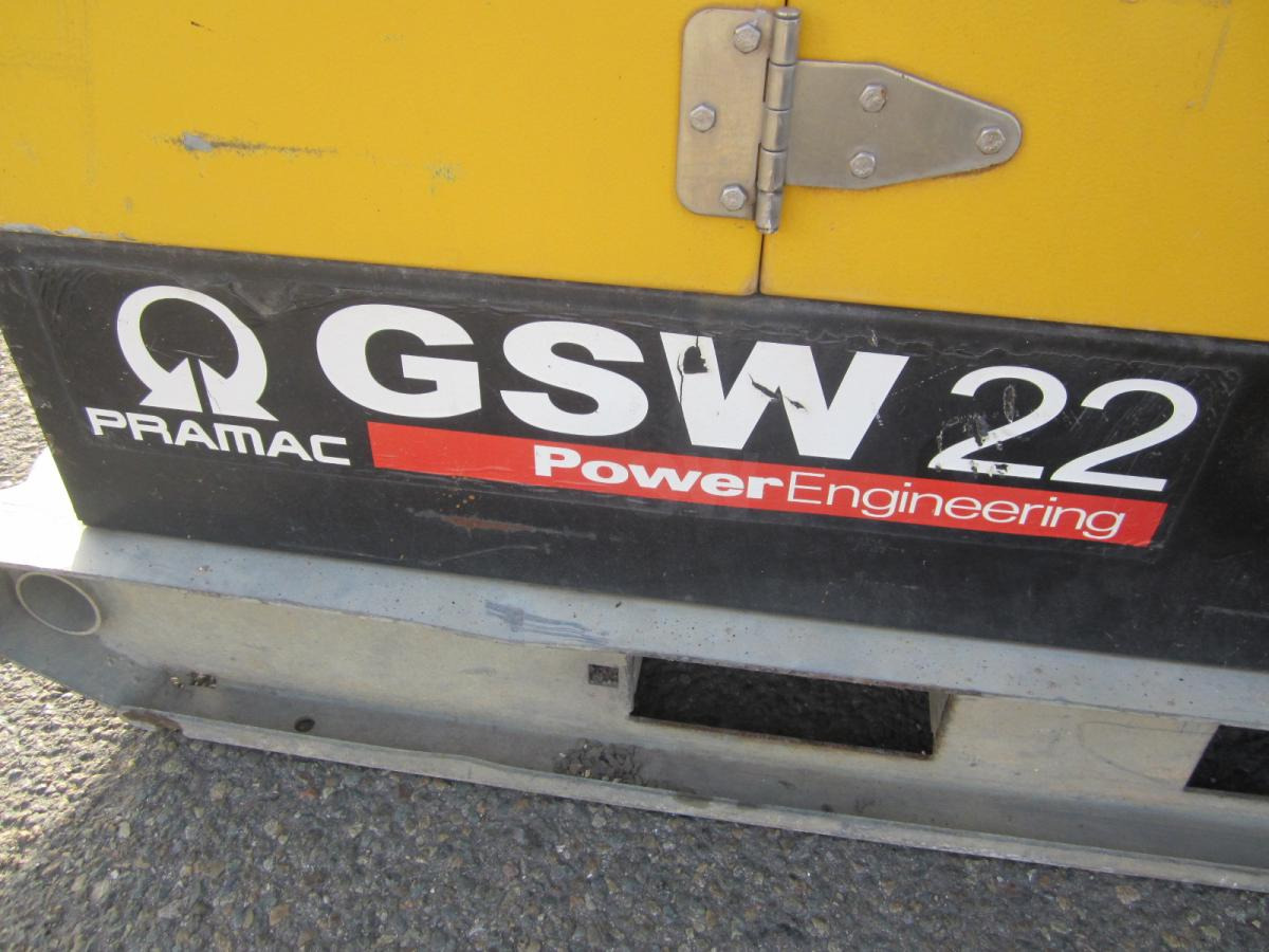 Groupe électrogène Pramac GSW22