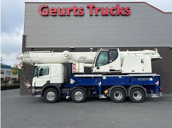Scania P400 8X4 + LIEBHERR LTF 1060-4.1 KRAAN/KRAN/CRAN  - grue mobile