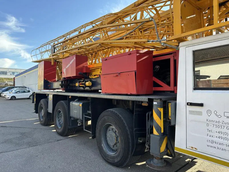 Grue tout-terrain Spierings Auto- Turmdrehkran Gittermast SK345-AT3 Auto- Turmdrehkran Gittermast SK345-AT3