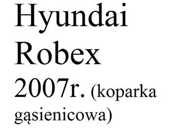 Pelle sur chenille HYUNDAI Robex: photos 1