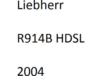 Pelle sur chenille LIEBHERR R914B HDSL: photos 1