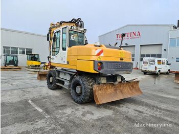 Pelle sur pneus Liebherr A316: photos 3